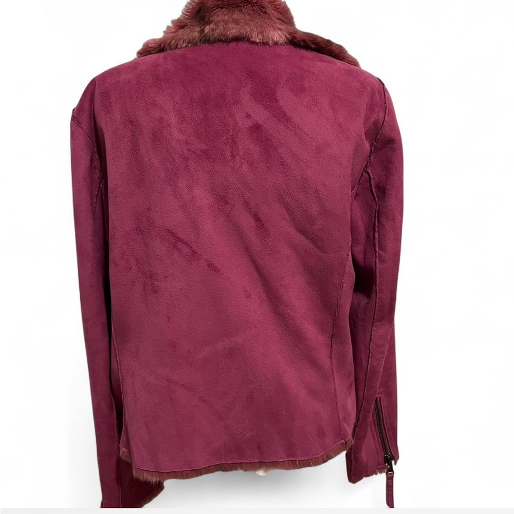 Vintage Pink Reversible Fur Jacket - Picture 8 of 8